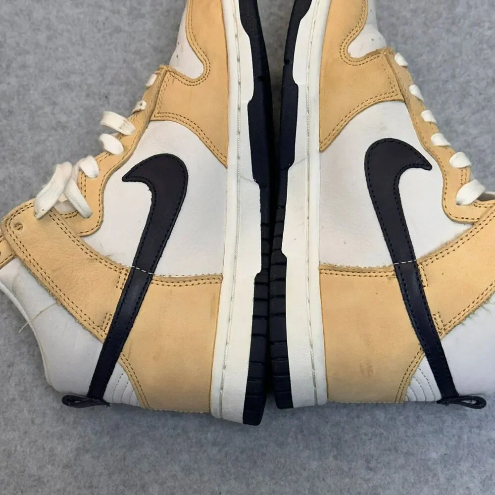 Nike Dunk High Premium Sesame Obsidian Women's Size 5 DX2044-101